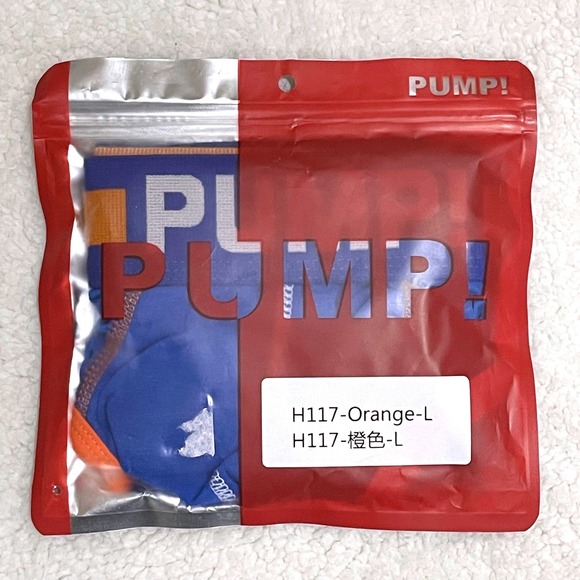 PUMP! Mesh Briefs Orange Size L (30-32) H117 NWT - Picture 11 of 11